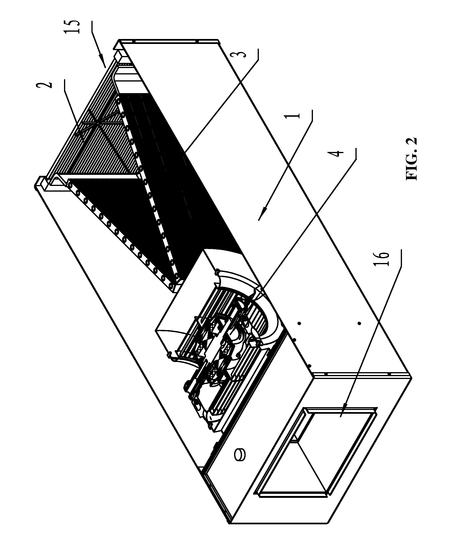 Heat exchanger for an indoor unit of an air conditioner