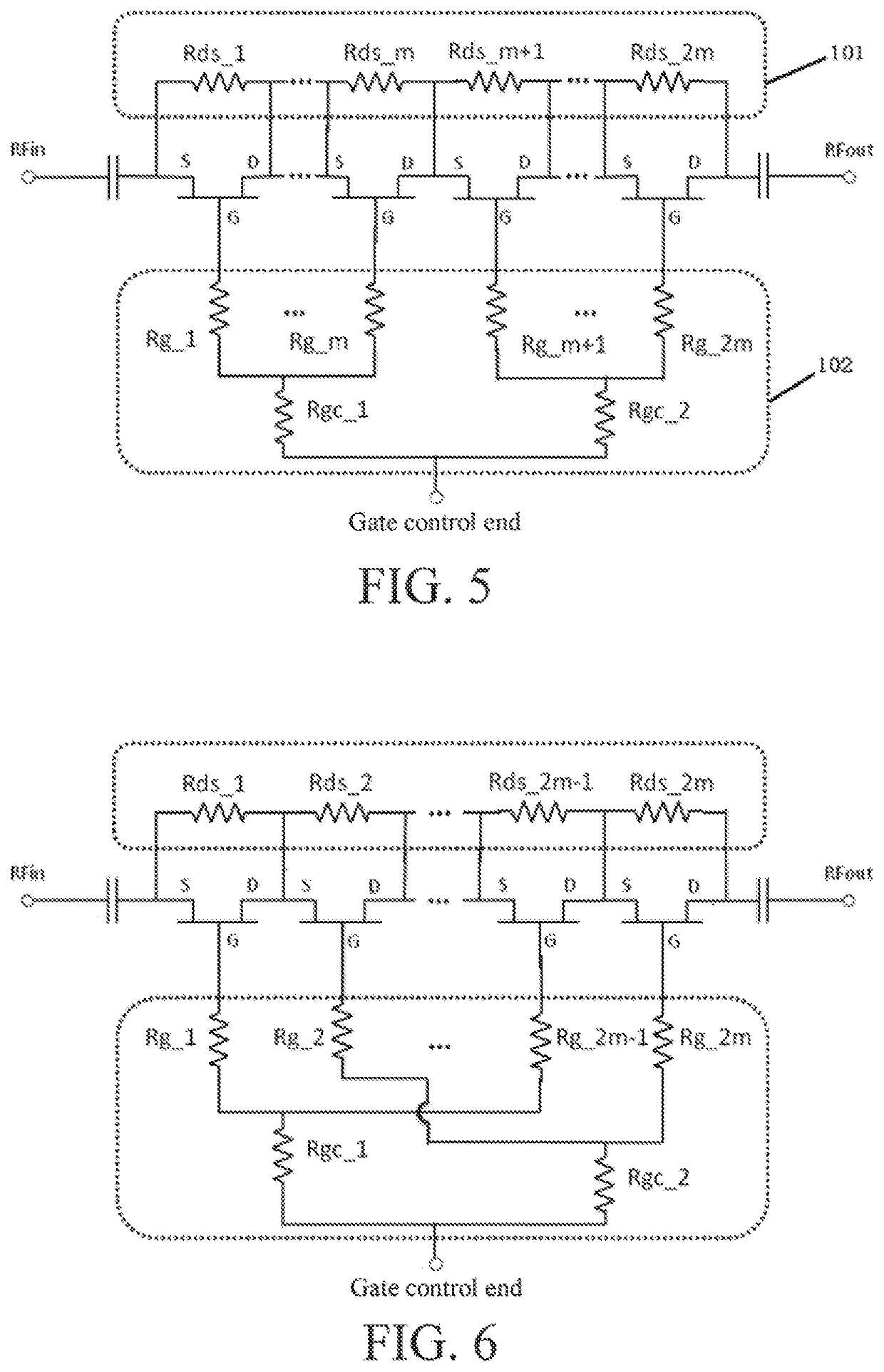 Multipath switch circuit, chip and communication terminal