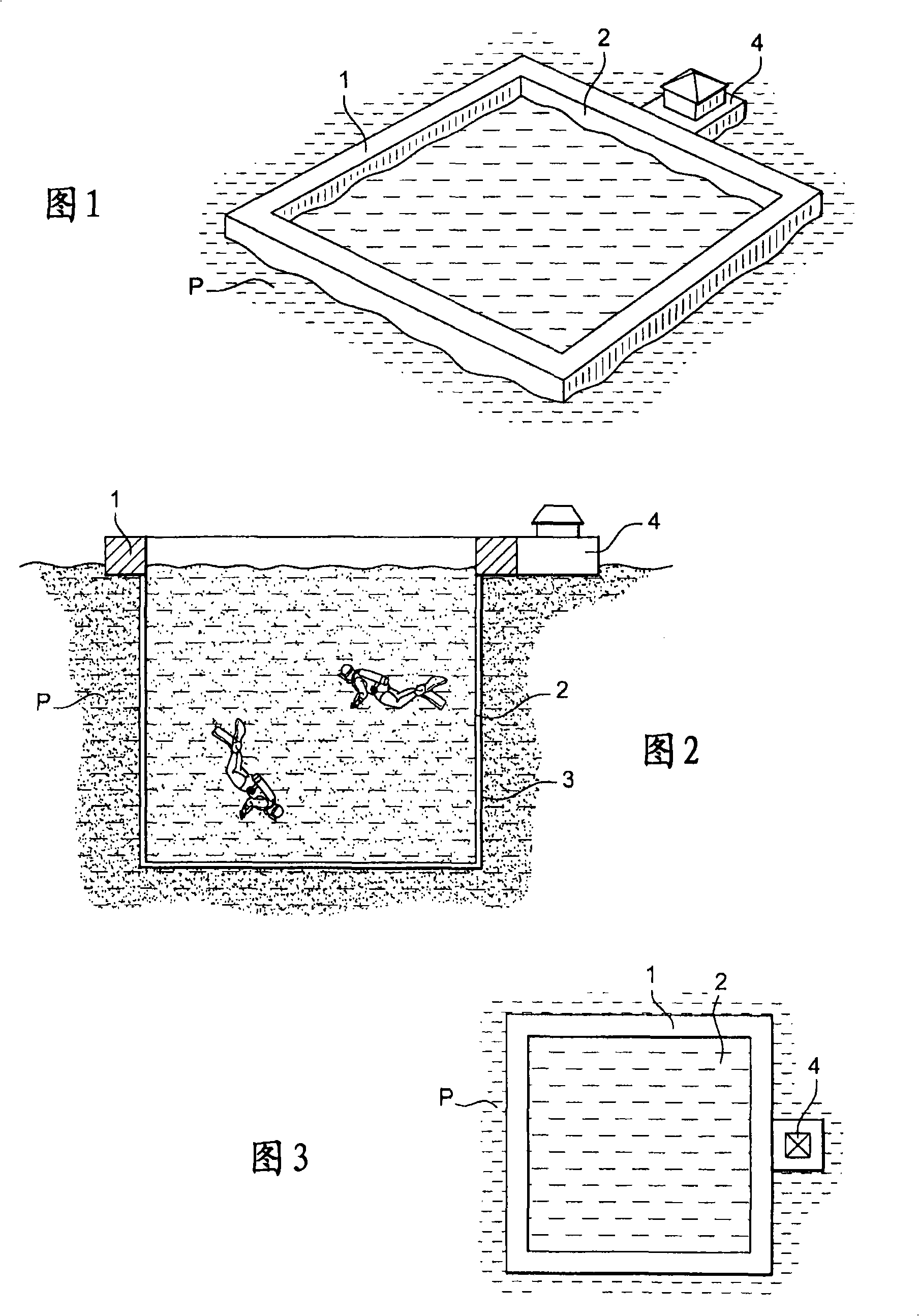 Floating station for aquatic exercises