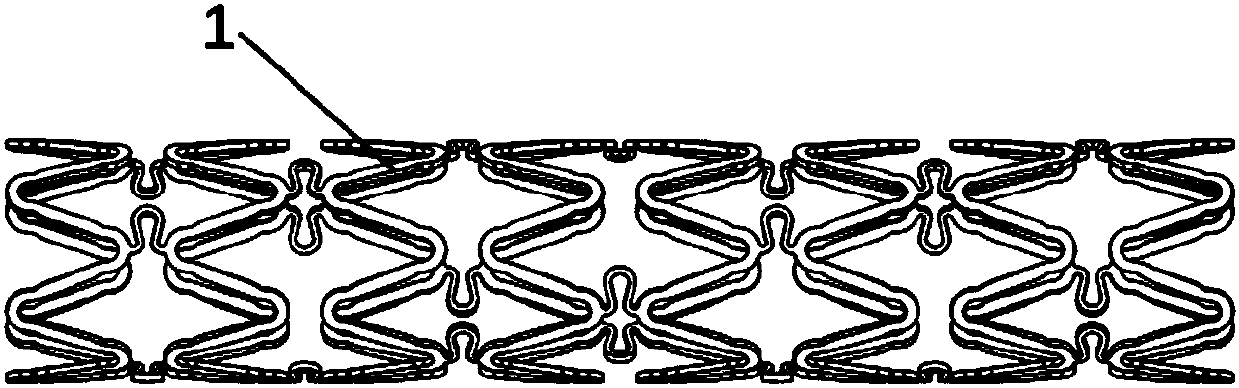 Method for measuring thickness of coating layer of degradable drug eluting stent