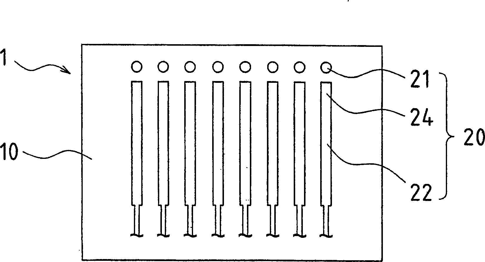 Printed wiring board fabrication method, printed wiring board photomask, and program for creating a photomask