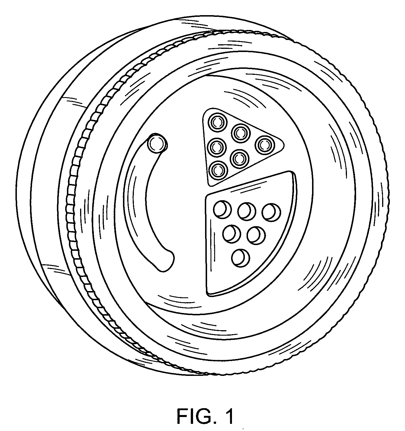 Cosmetic powder container with rotating dispensing mechanism