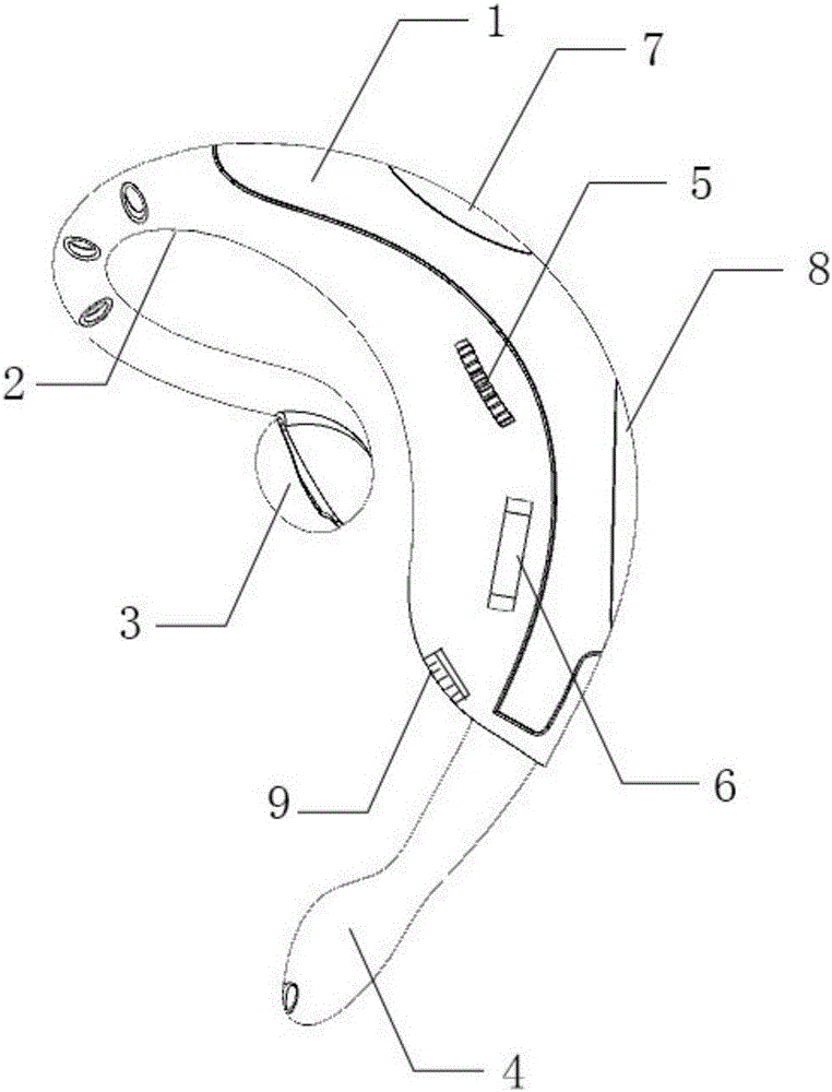 English teaching earphone