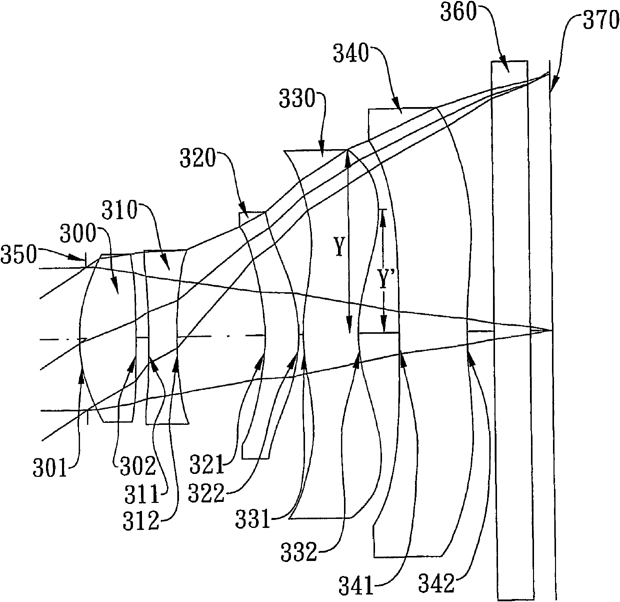 Imaging lens system