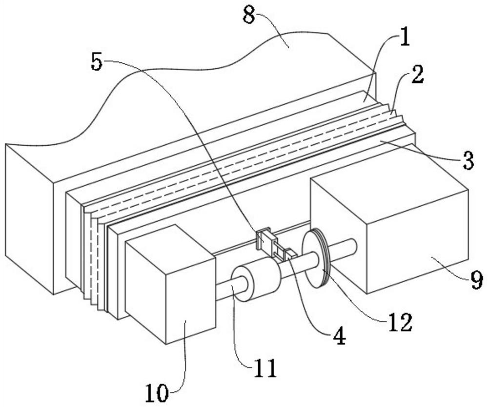 Automatic tool compensation device for CNC gear shaving machine