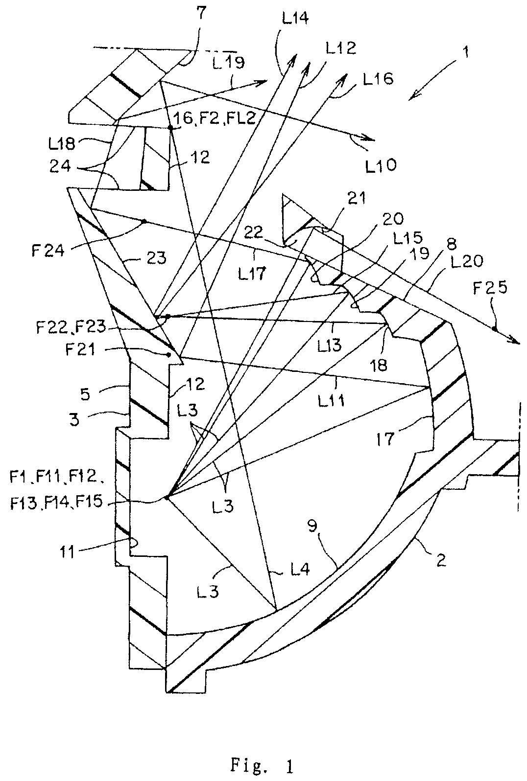 Lamp unit for vehicles