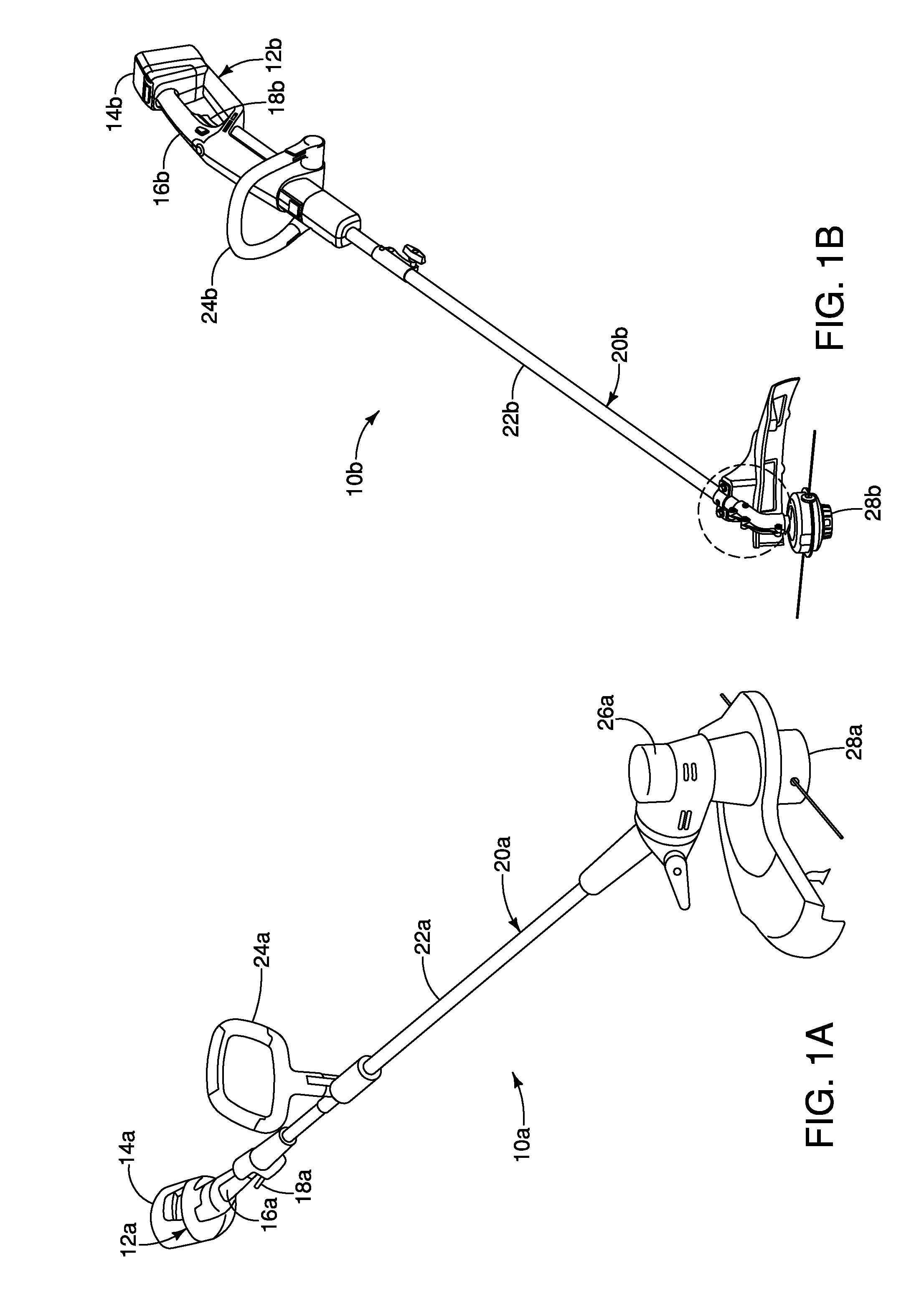 Handheld lawn maintenance tool