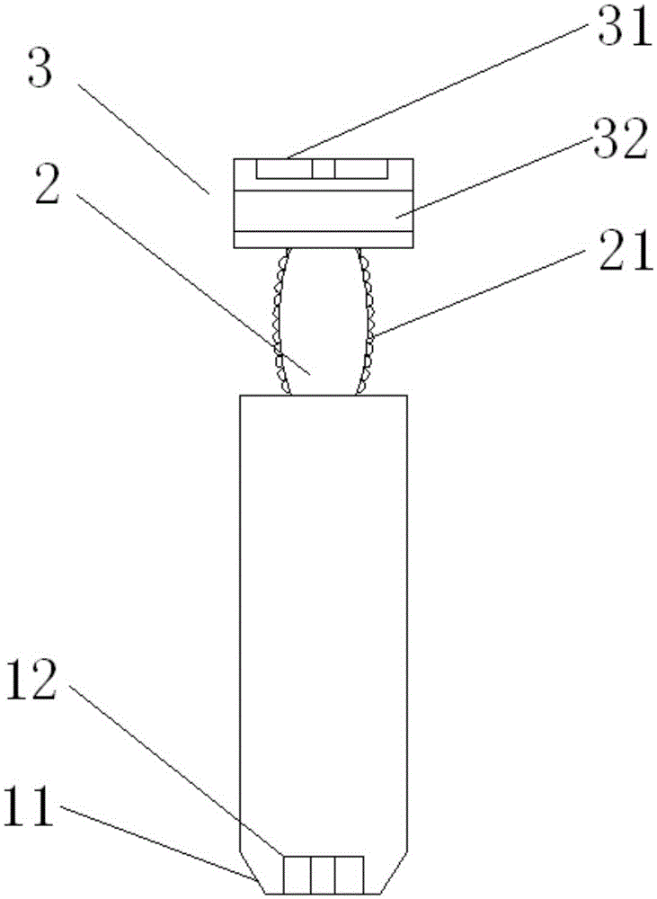 Demounting-preventing screw for electric power measurement maintenance