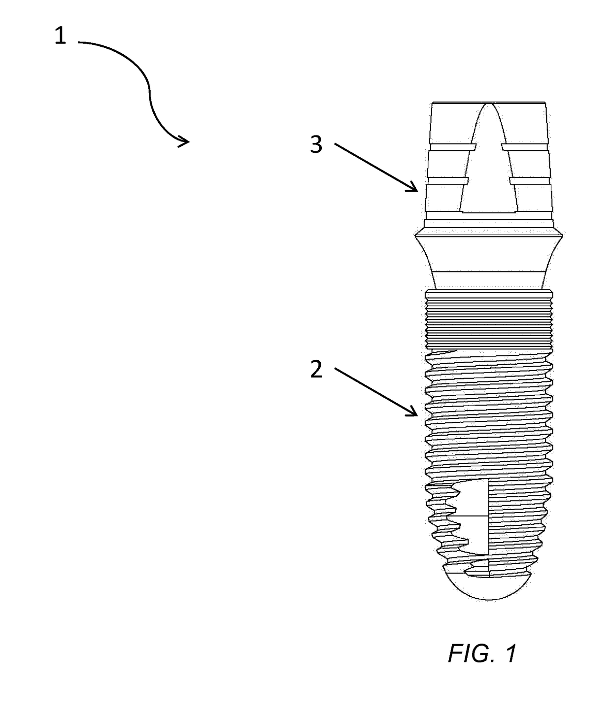 Dental implant system with positive abutment screw locking and retrieval mechanism