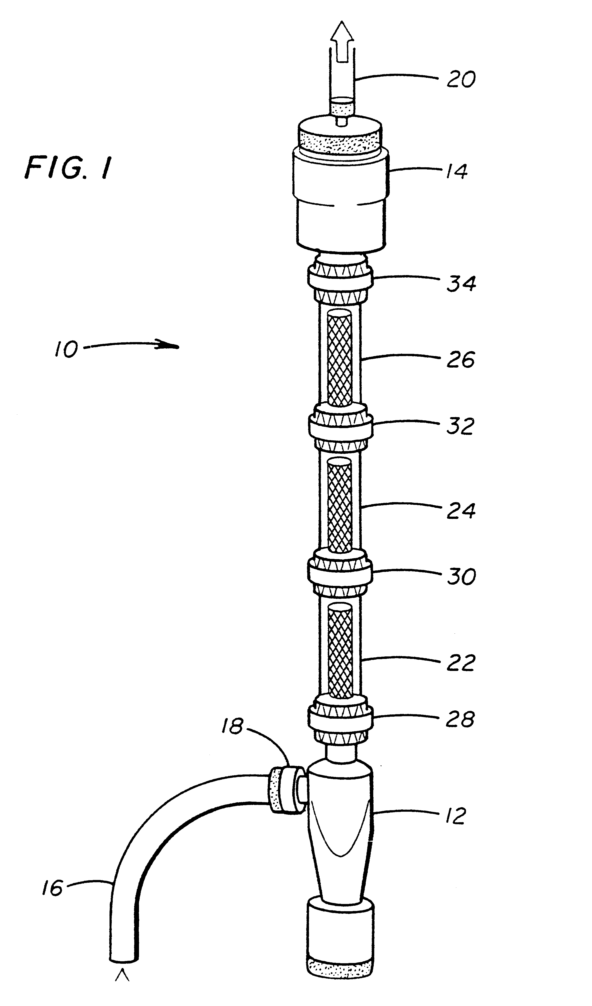 Quantitative organic vapor-particle sampler