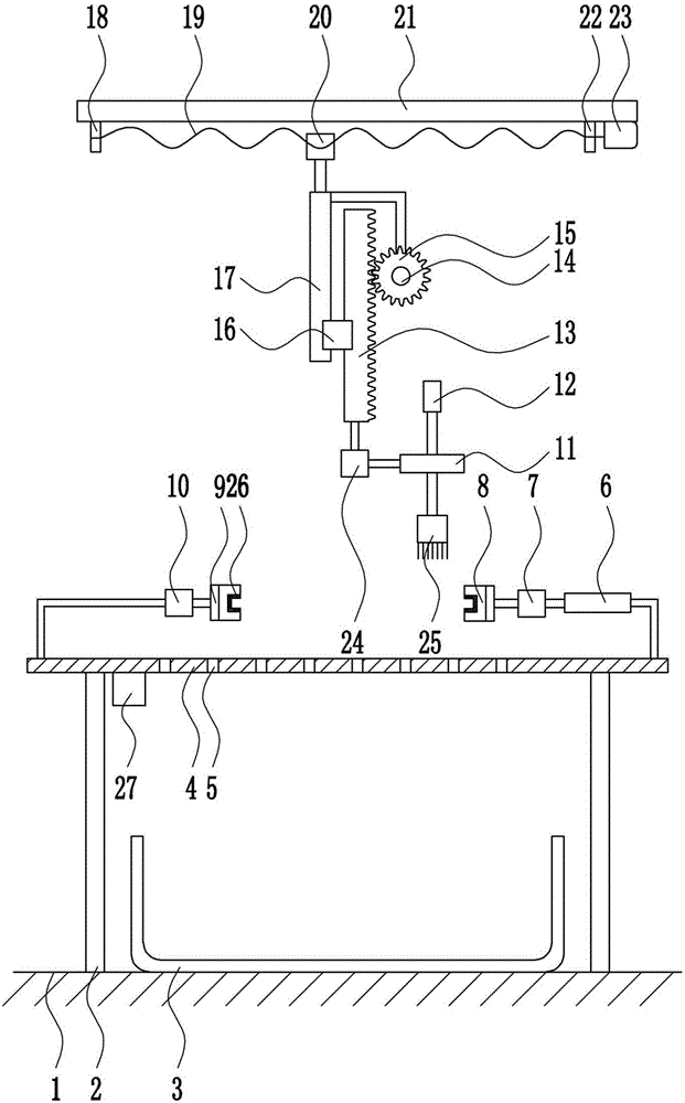 Efficient tailoring device for clothing factory