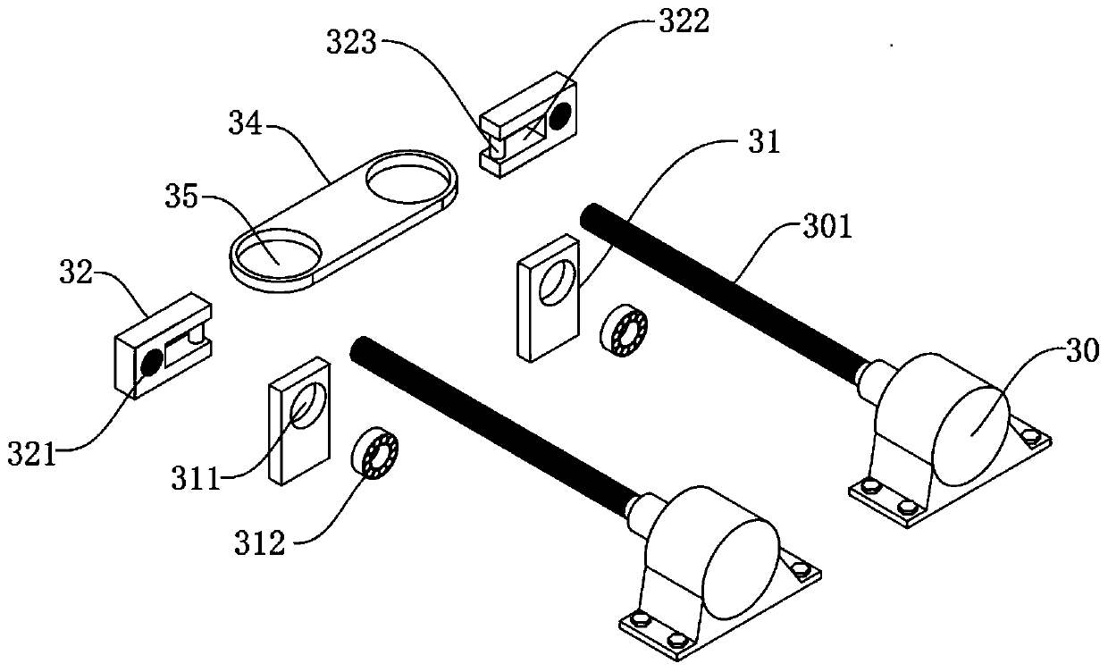 Massage bed for treating lumbar disc protrusion based on thermotherapy