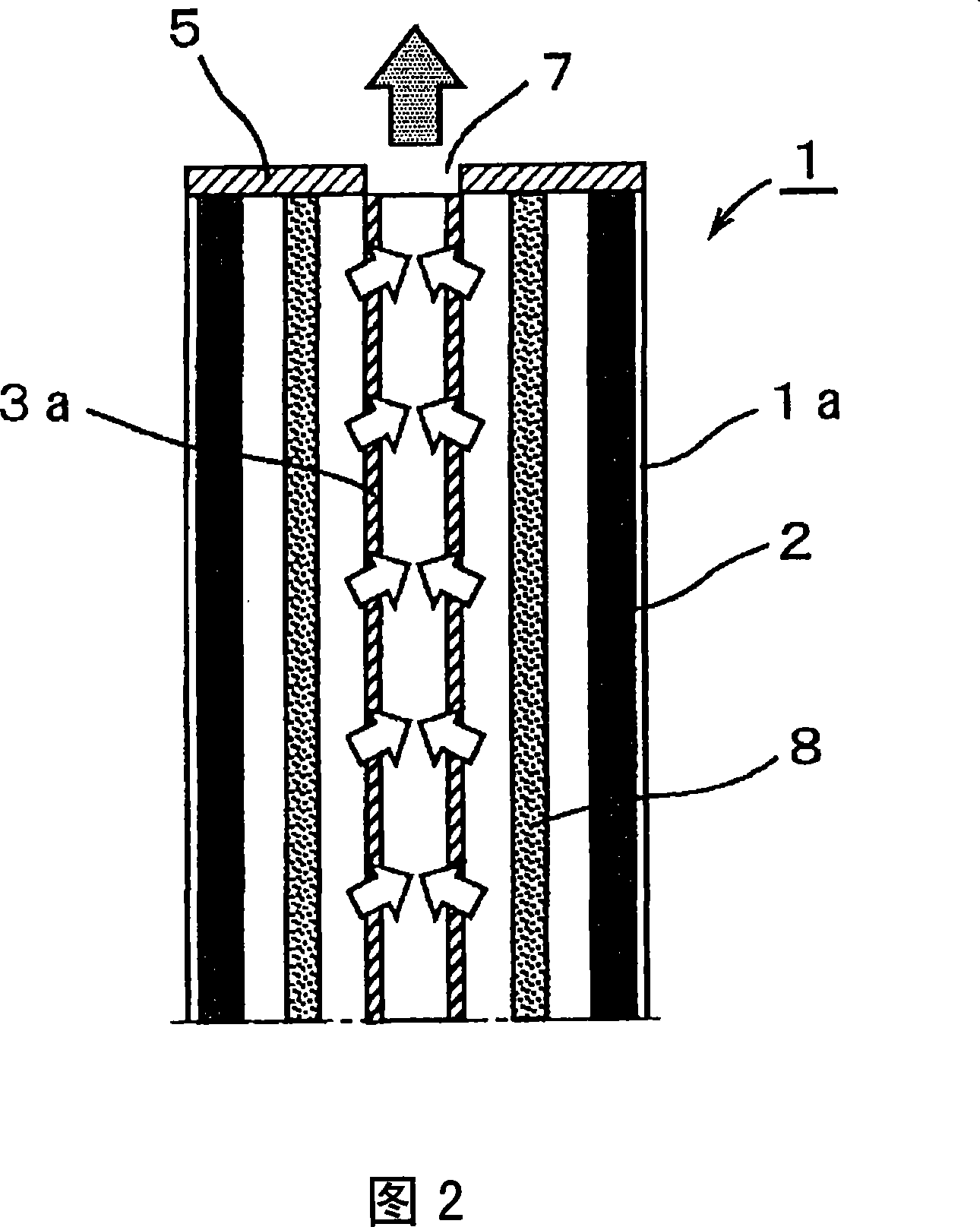 Method for electrolysis of molten salt, electrolytic cell, and process for producing ti using said method