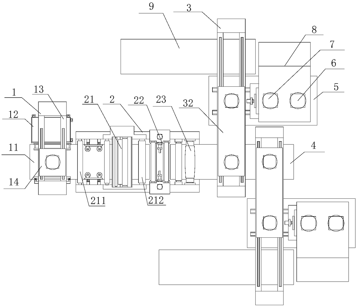 Film-coated paperboard die-cutting production device