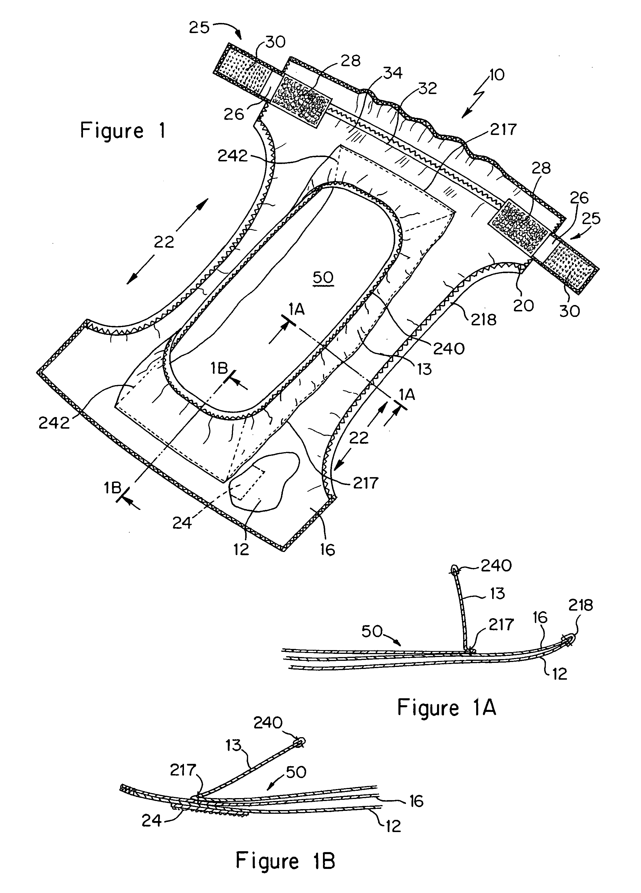 Protective undergarments having anchored pocketed-sling structures and manufacturing methods therefor