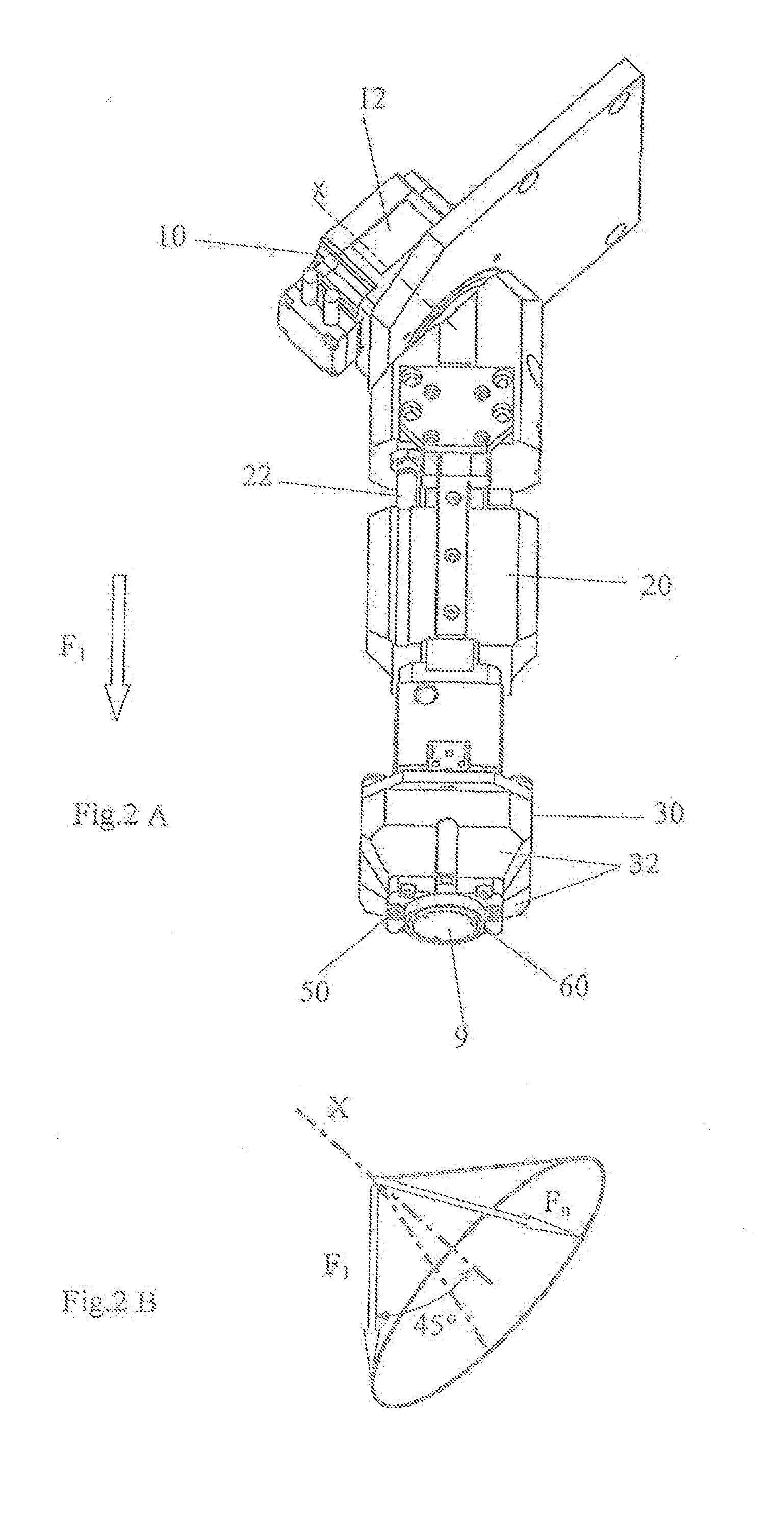 Jointing head for fastening element, and a fastening method