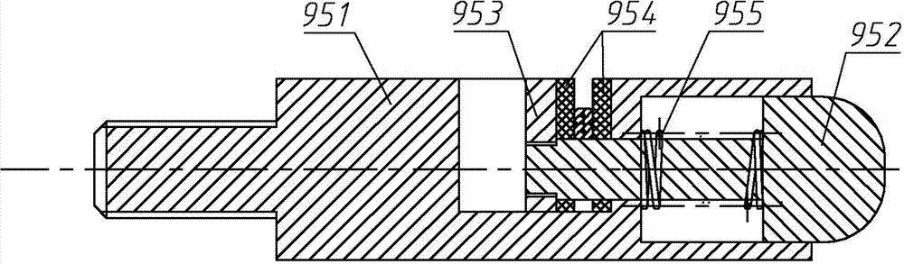 Cable clamping device and cable segmenting apparatus using cable clamping device