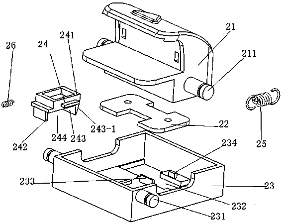 A mobile phone holder