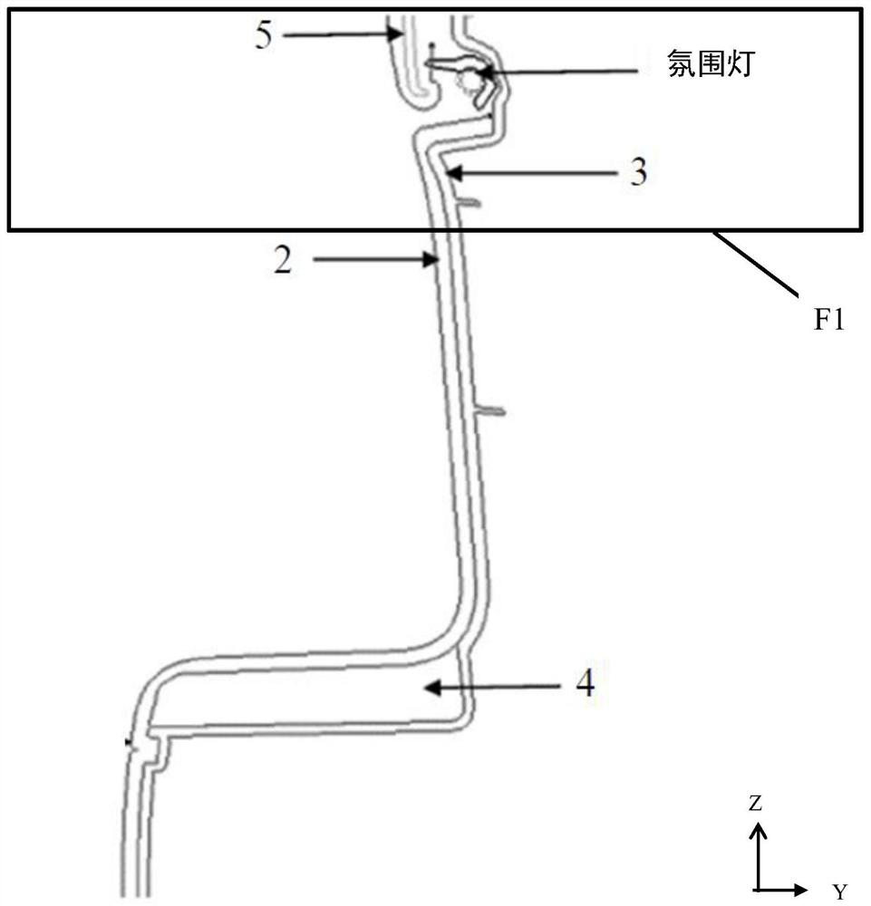 Vehicle interior trim panel armrest and vehicle