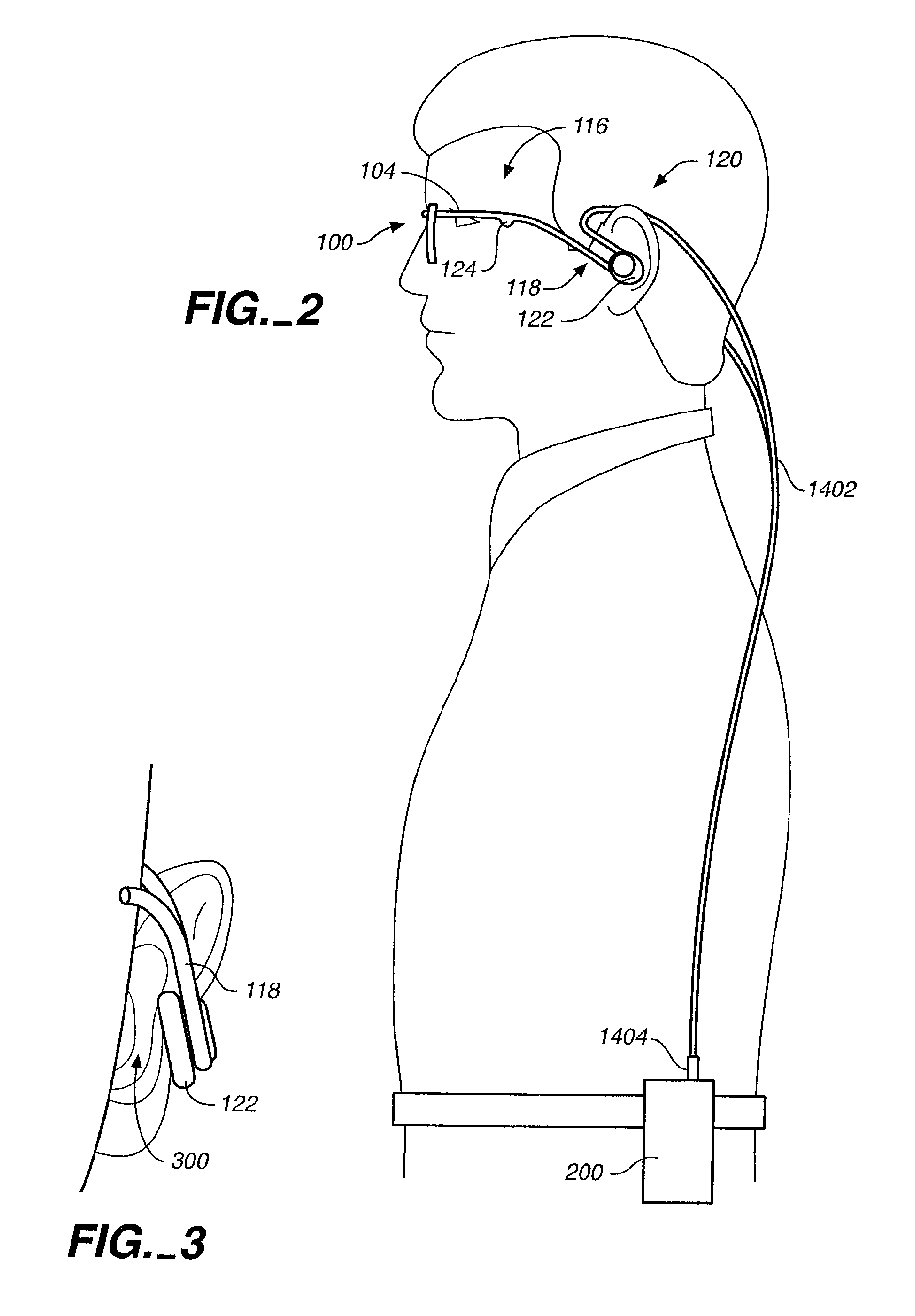 Information system using eyewear for communication