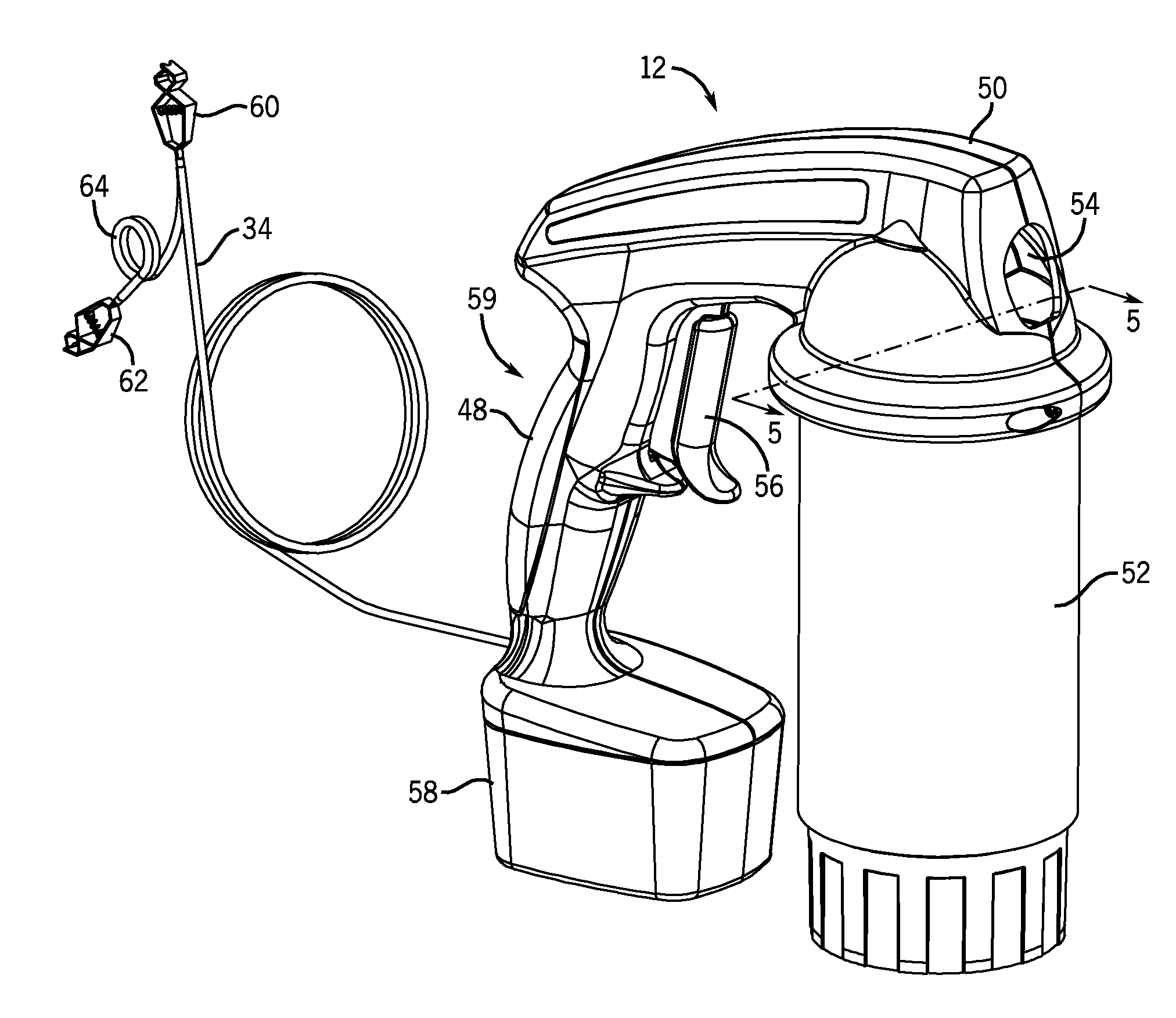 Electrostatic spray system