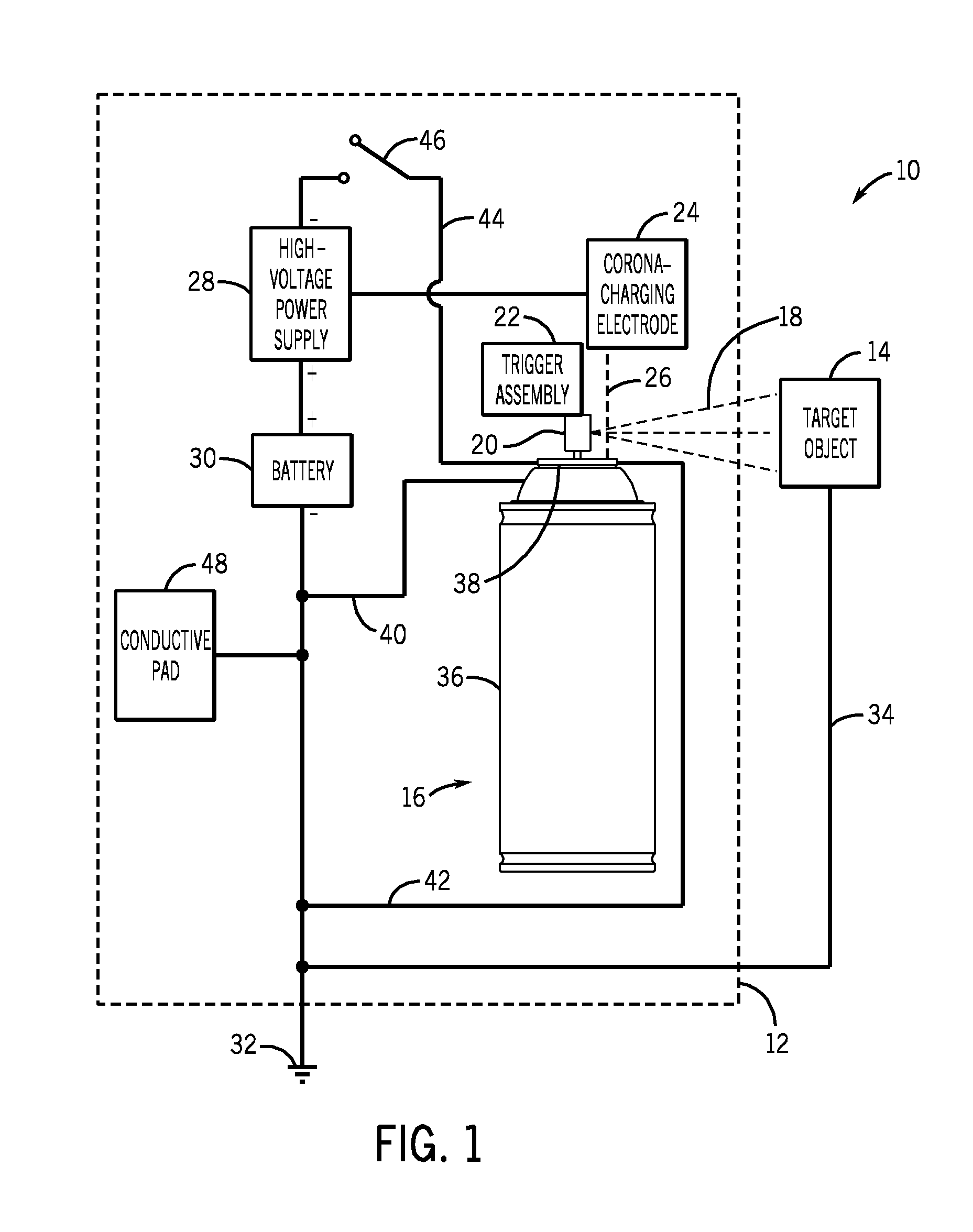 Electrostatic spray system