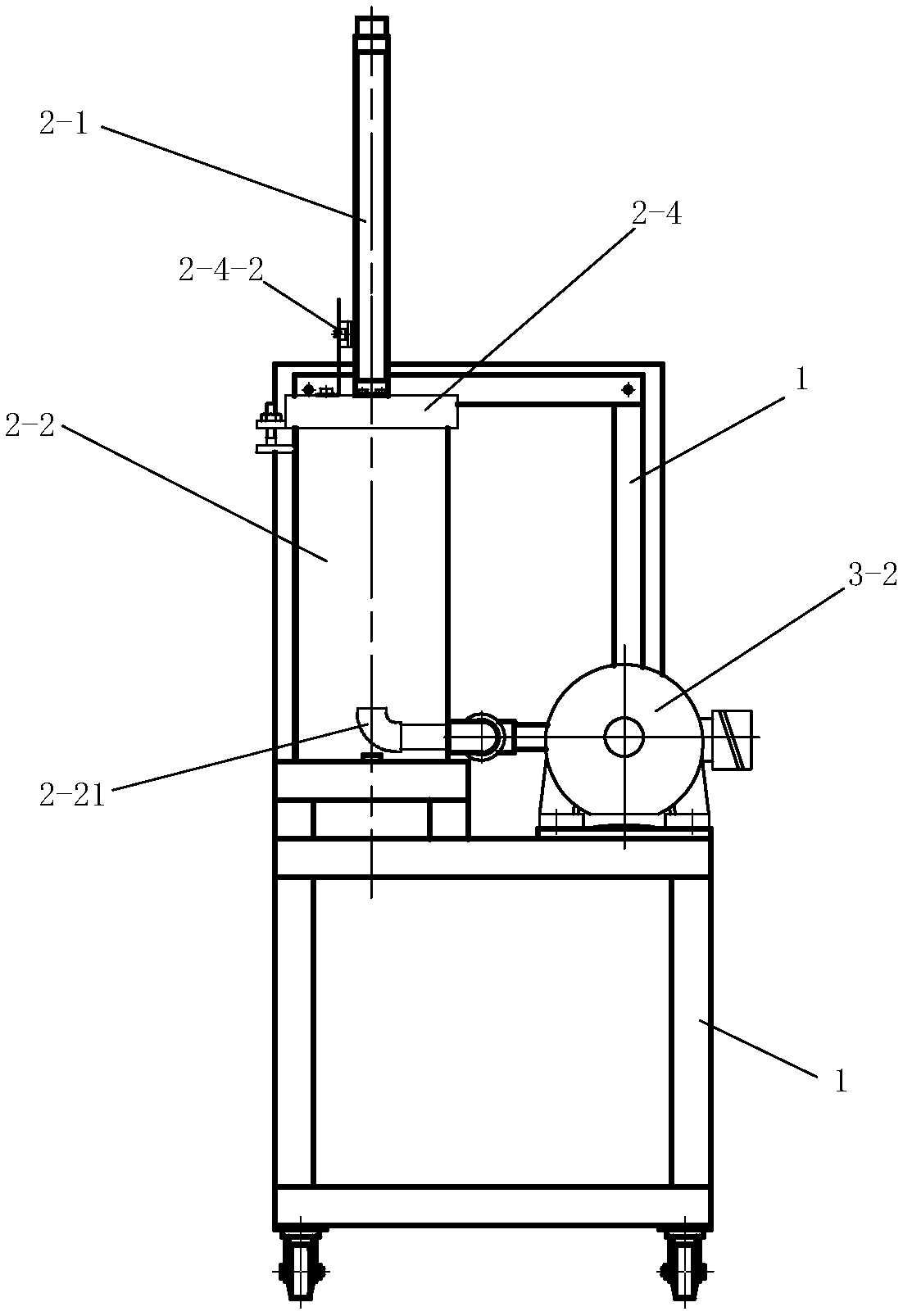 Glue injection machine