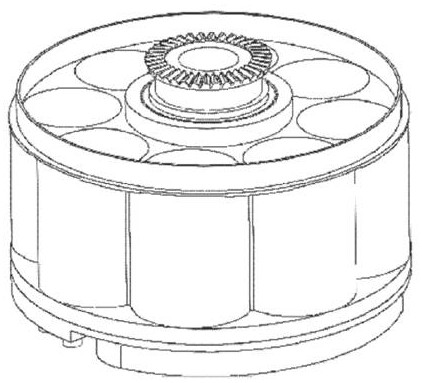 Teeth synergistic three-dimensional wobble plate piston engine