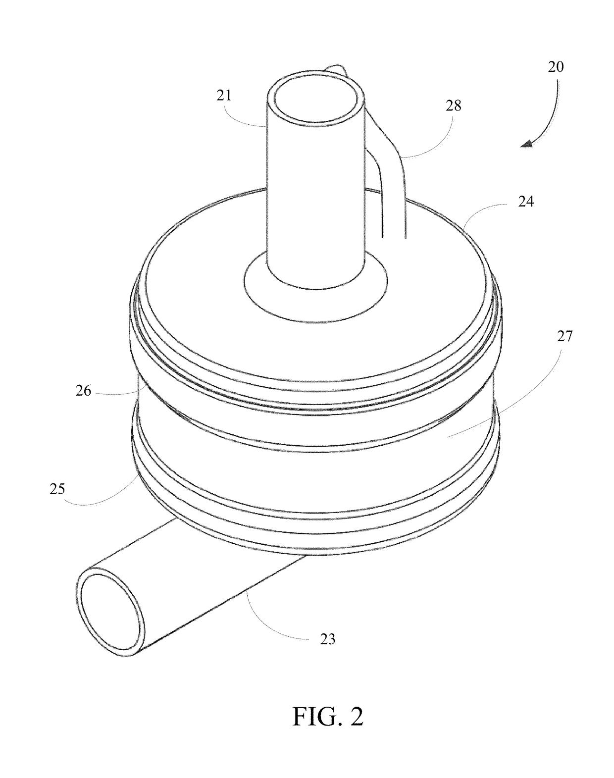 Implantable pump system having an undulating membrane