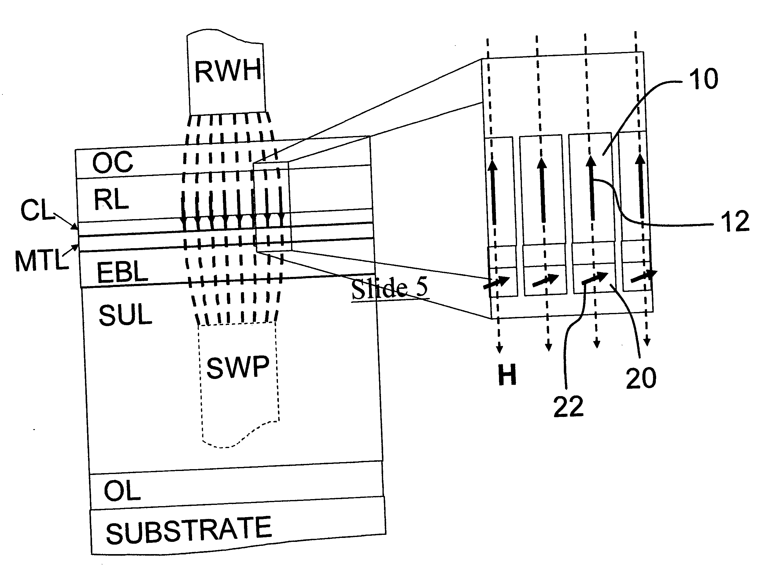 Perpendicular magnetic recording medium with magnetic torque layer coupled to the perpendicular recording layer