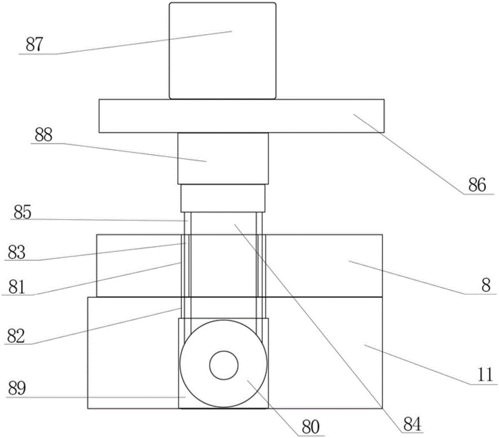 Cotton-cloth-attachment-yarn winding device bringing convenience to position transformation