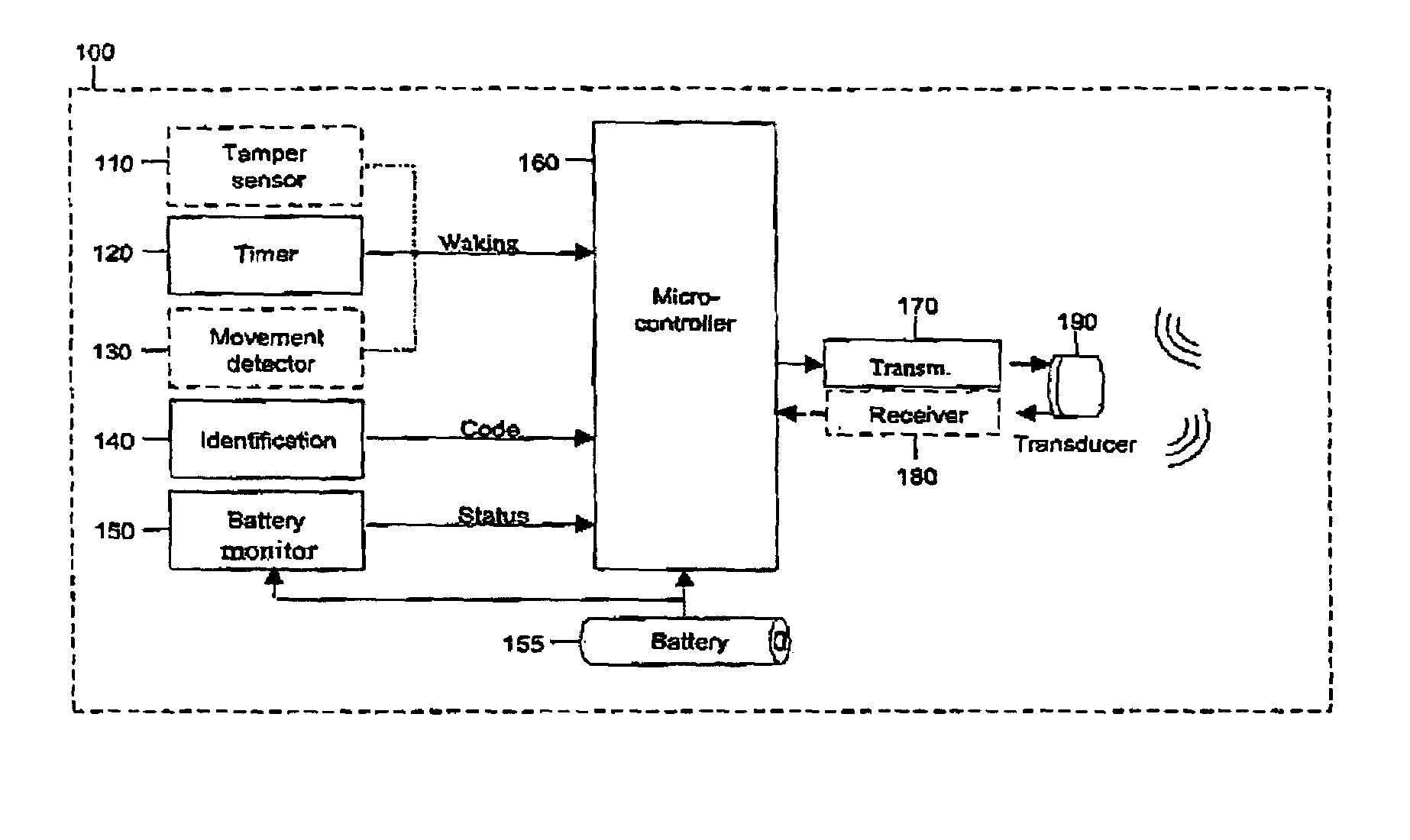 Method and system for increased update rate in acoustic positioning