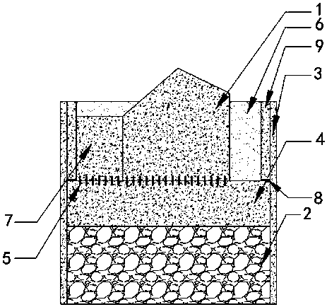 Large-span arch bridge foundation