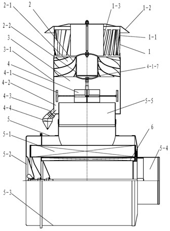 Strengthened cyclone single-barrel straight-through type air filter for desert