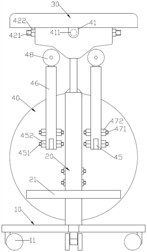 A kind of pt stool with auxiliary seat