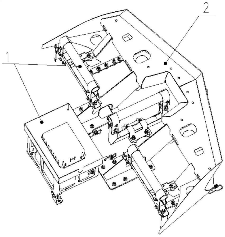 Railway vehicle and cowcatcher structure thereof