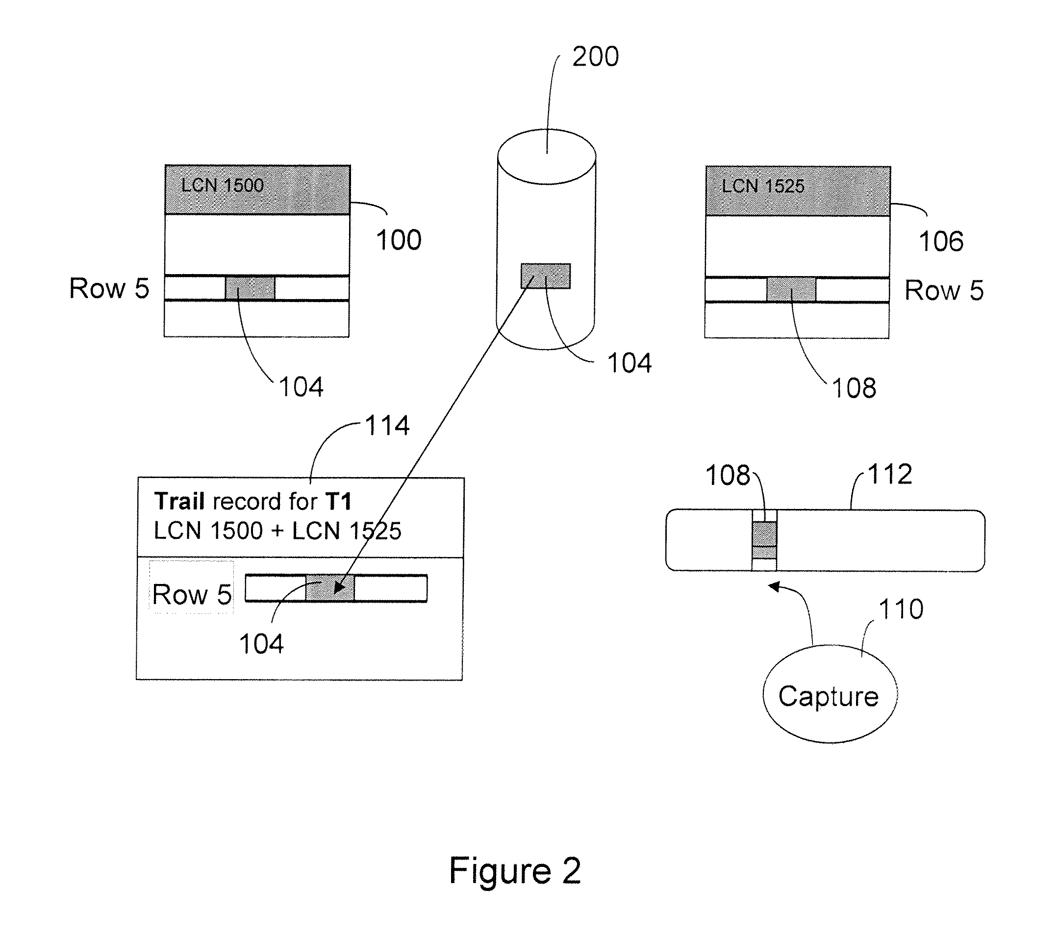 Apparatus and method for read consistency in a log mining system