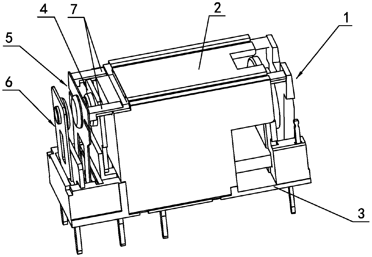 A Push Rod Type High Power Electromagnetic Relay