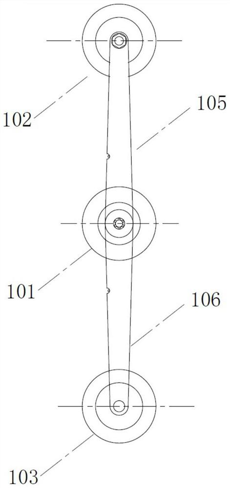 Line concrete pole omnibearing anti-toppling stability detection system and method