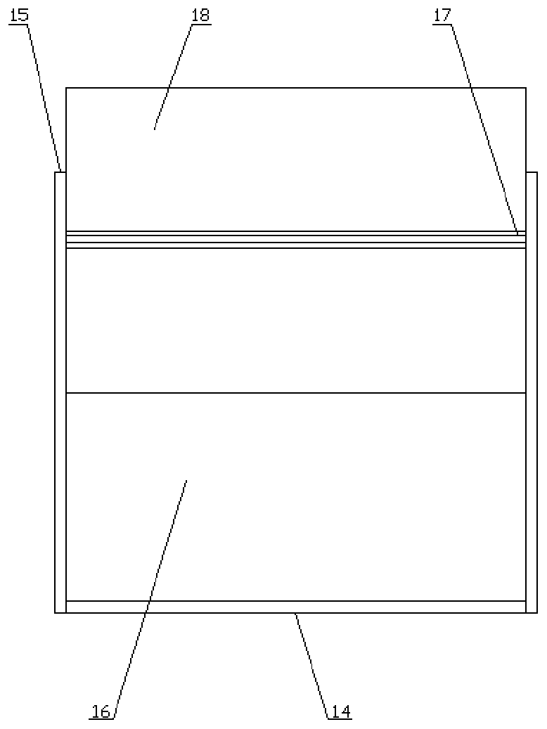 A cleaning device for refrigerator shaft-shaped accessories