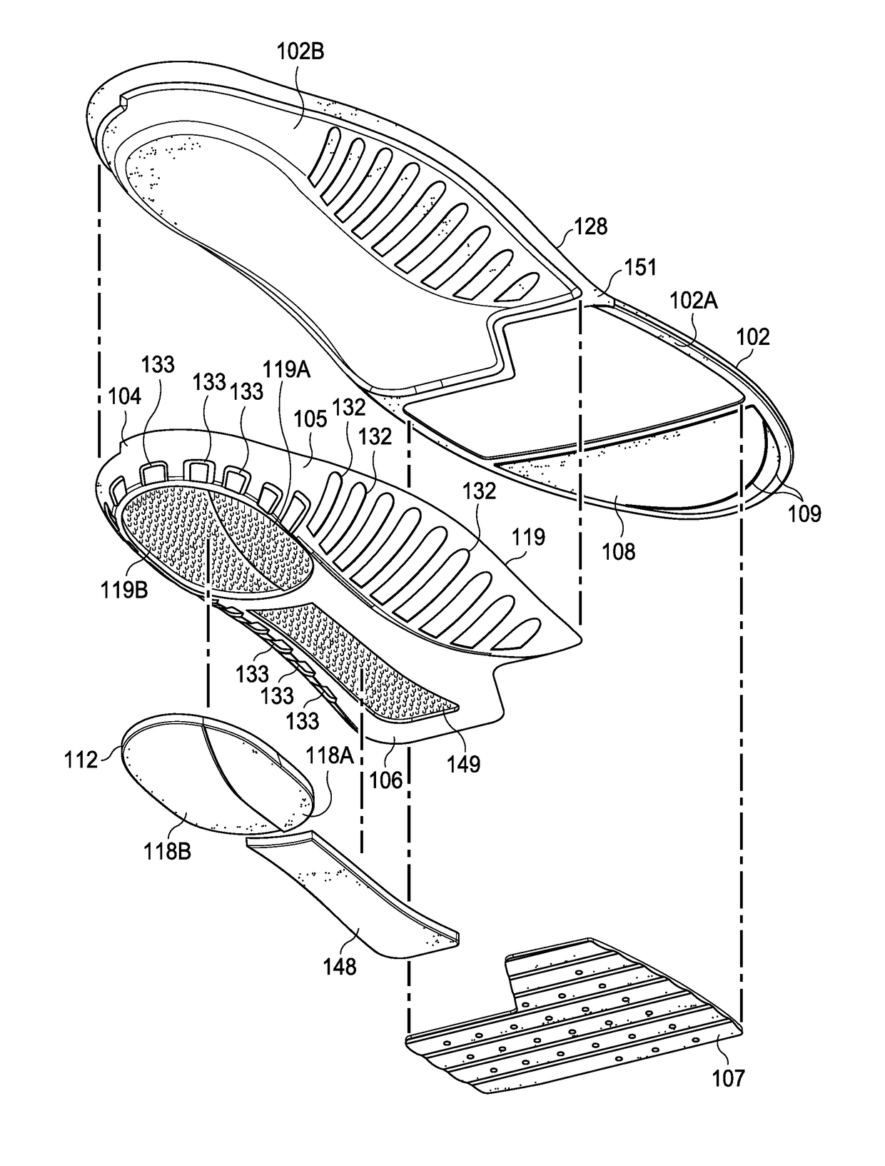 Contoured Support Shoe Insole