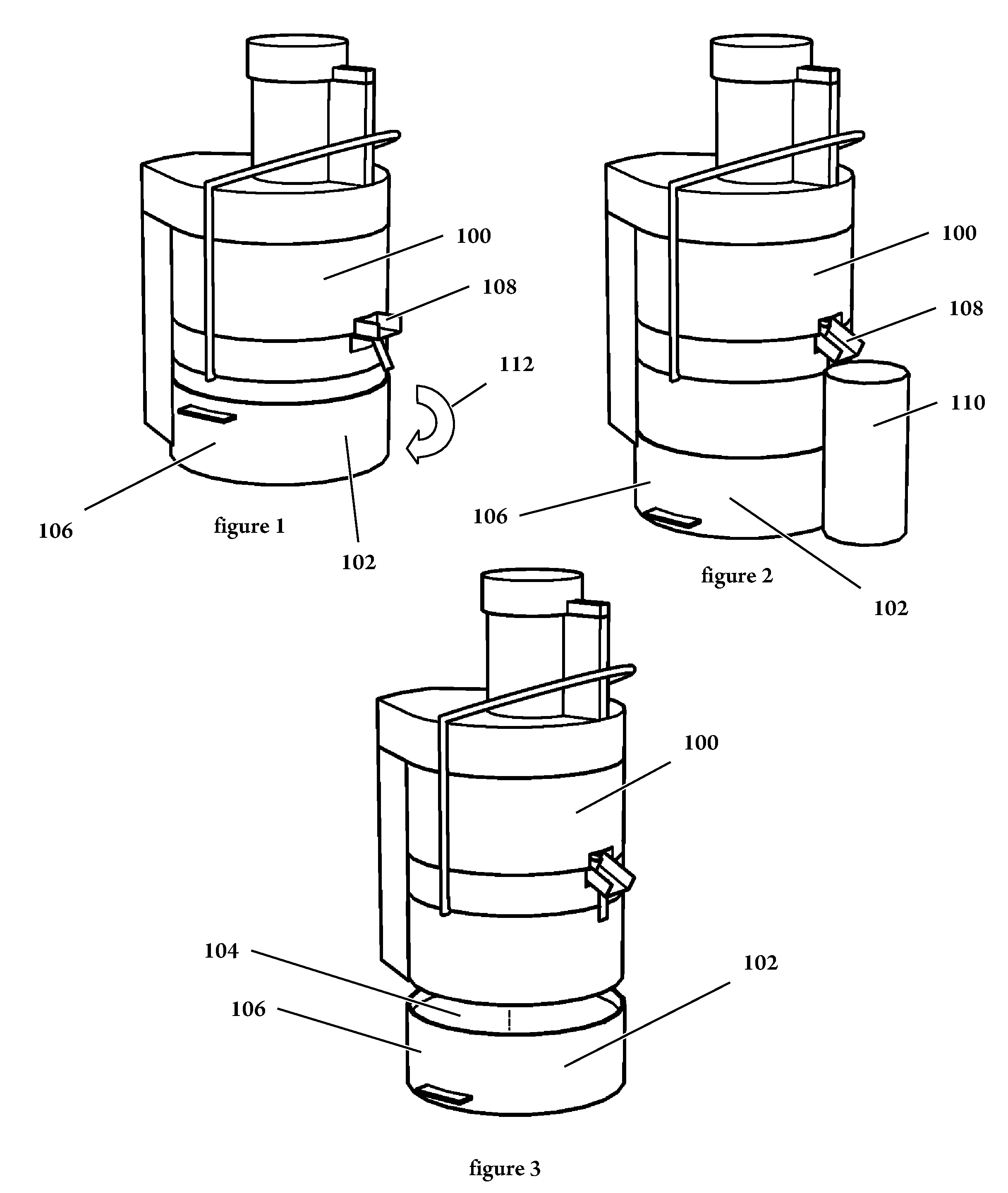 Devices and methods to disintegrate foods