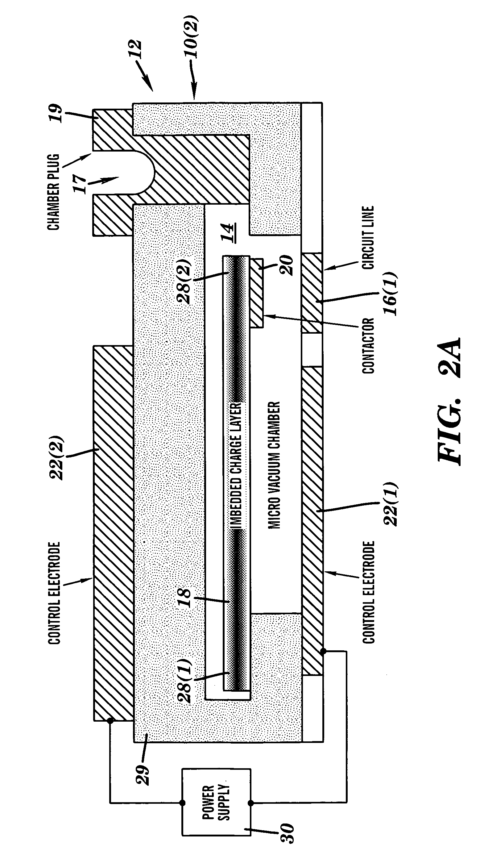 Micro-electro-mechanical switch and a method of using and making thereof