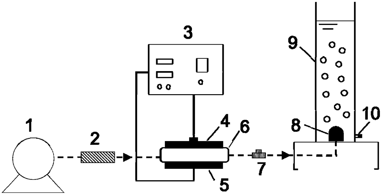 Method for treating high-concentration organic wastewater by utilizing dielectric barrier discharge-wastewater treatment combined equipment