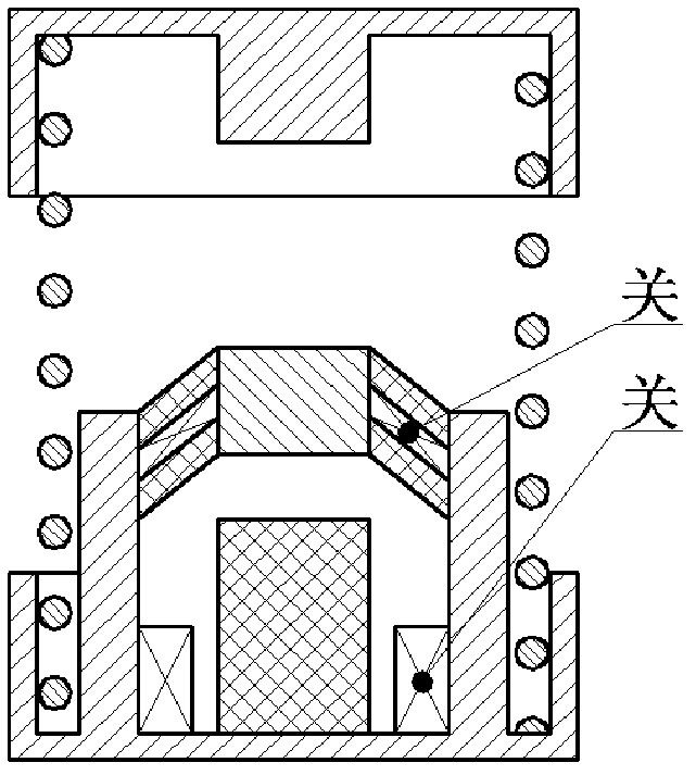 Magnetorheological elastomer collision buffering energy absorber with variable magnetic circuit