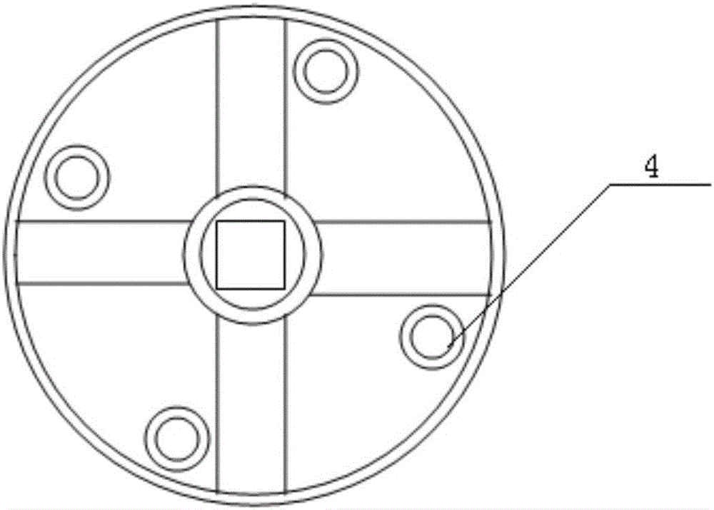 Cooling roller device for preparing lithium-ion battery separator with three cellular structures