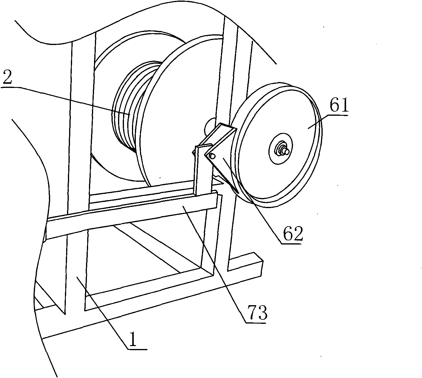 Cable conveyance tension adjustment method and device implementing same