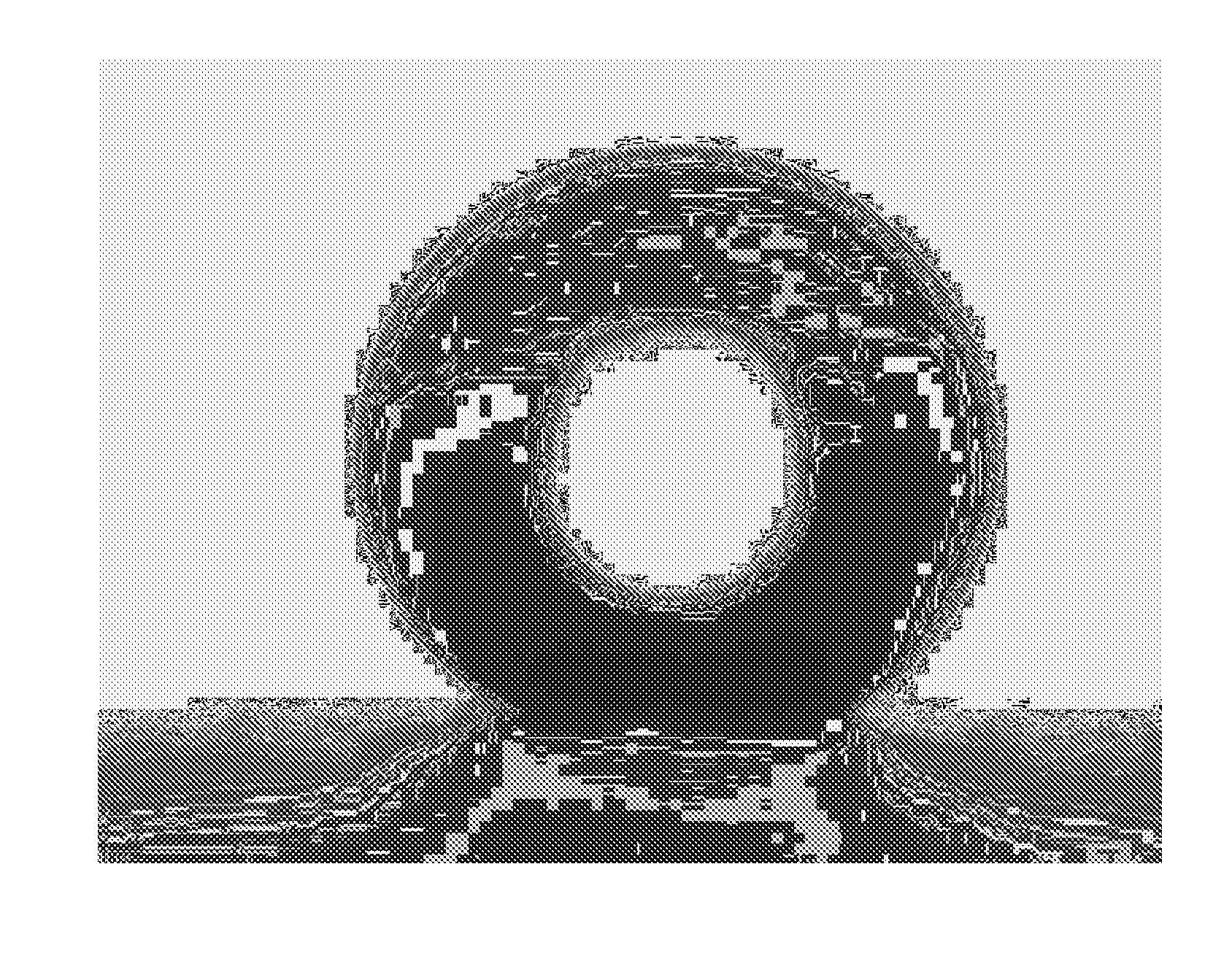 Nano-structured surface and an in situ method for forming the same