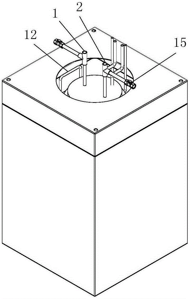 Molten-salt solid solution and method and device for preparing same