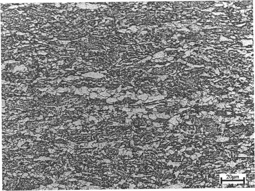 Production method of heavy plate of X80 level large-deformation resistance pipe line steel